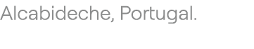 Alcabideche, Portugal.