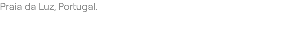 Praia da Luz, Portugal.