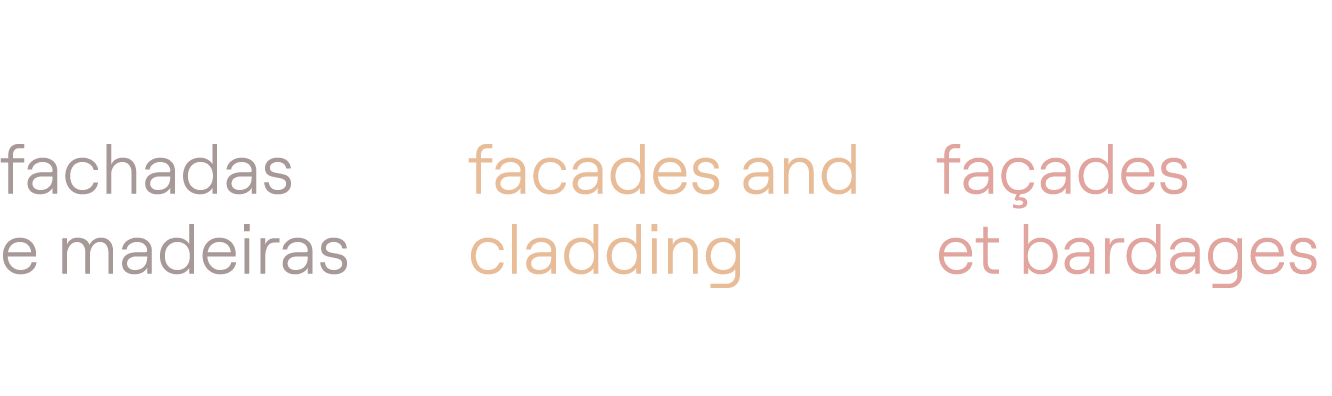 fachadas e madeiras facades and cladding fa ades et bardages